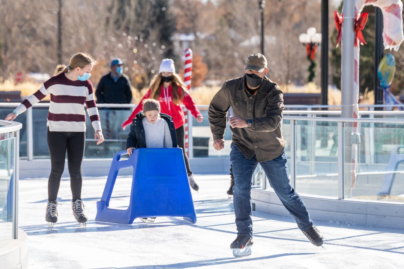 Parker Ice Skating Trail At Discovery Park- Parker Colorado Community ...